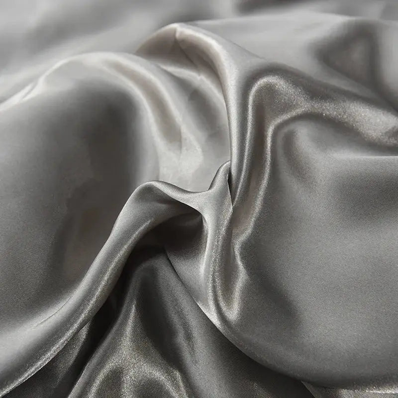 Pink Silk Duvet Cover