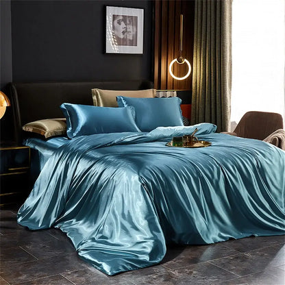 Crystal Purple Duvet Set