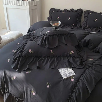 White Rose Duvet Cover
