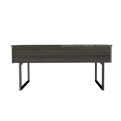 Westover Rectangle Lift Top Coffee Table Carbon Espresso and Onyx – photo 4 of 7