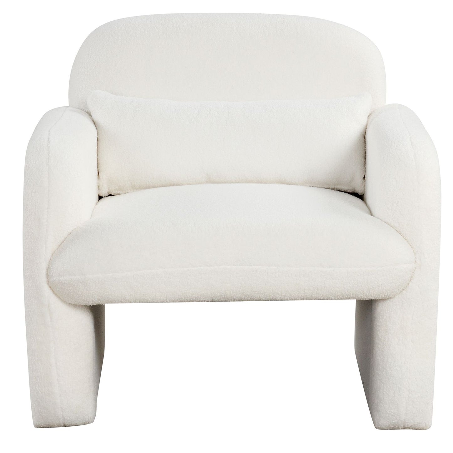 Modern Accent Chair with Waist Pillow and Armrests for Living Room – photo 14 of 27