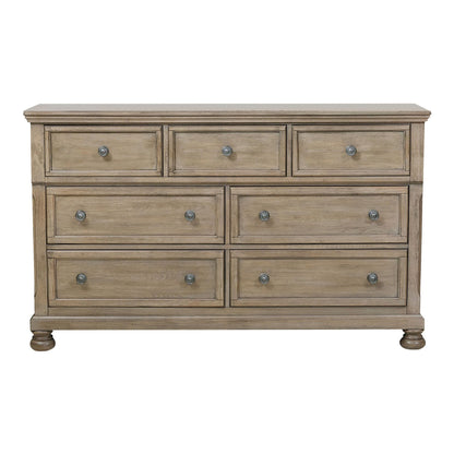 Classic Bedroom Furniture 1pc Dresser with 7 Drawers and Jewelry Tray – photo 1 of 6