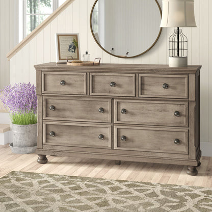 Classic Bedroom Furniture 1pc Dresser with 7 Drawers and Jewelry Tray – photo 2 of 6