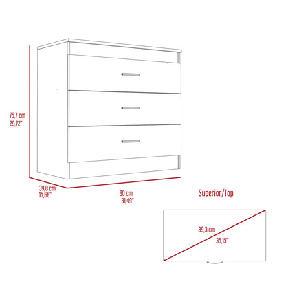 3-Drawer Dresser Wenge – photo 6 of 7