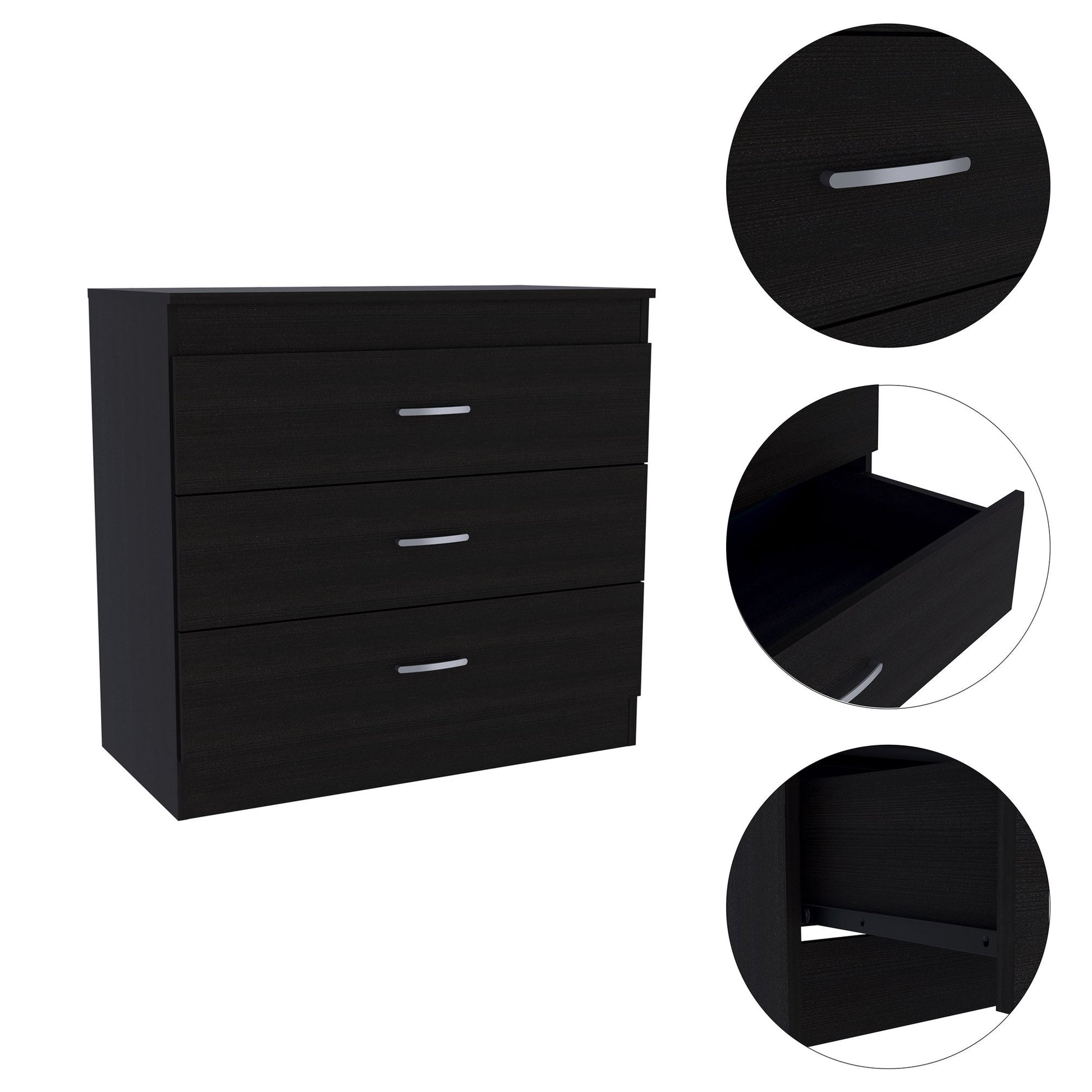 3-Drawer Dresser Wenge – photo 3 of 7