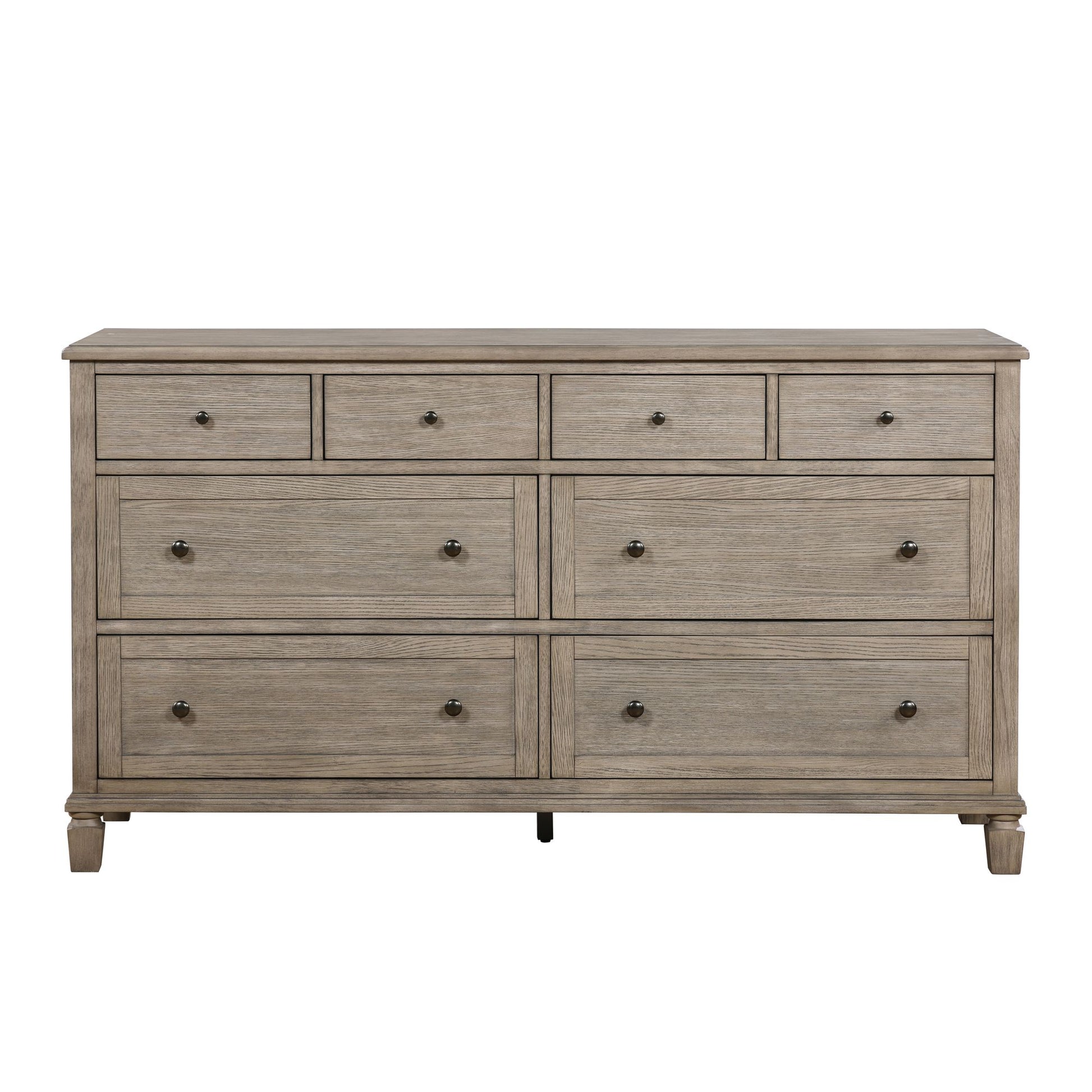 Gray Oak Finish Classic Transitional Bedroom Furniture 1pc Dresser – photo 1 of 11