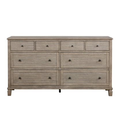 Gray Oak Finish Classic Transitional Bedroom Furniture 1pc Dresser – photo 1 of 11