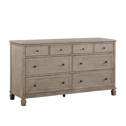 Gray Oak Finish Classic Transitional Bedroom Furniture 1pc Dresser – photo 2 of 11