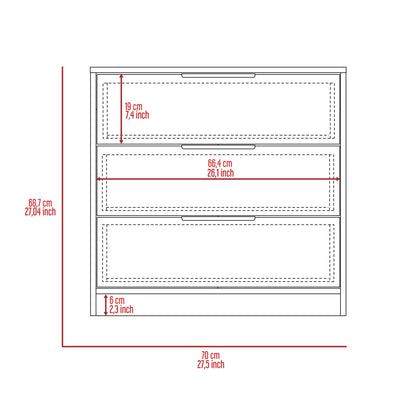 Washington Three Drawer Dresser – photo 4 of 8