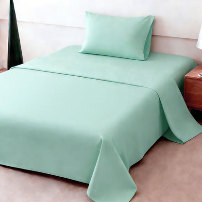 Brushed Microfiber Sheet Set – Ultra-Soft 4-Piece in 8 Colors – Lake Blue