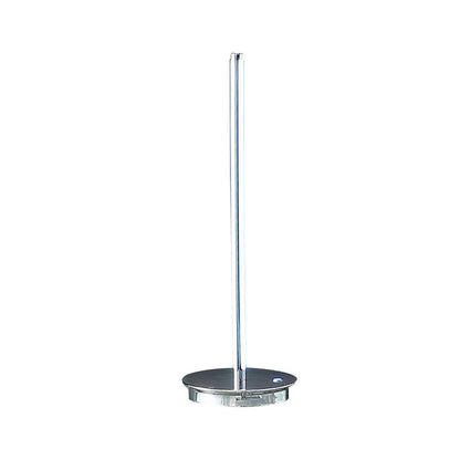 Fizo 25 Inch Table Lamp, Sleek Design, LED Light, Touch Switch, Silver