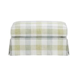 Sanibel Pattern Ottoman