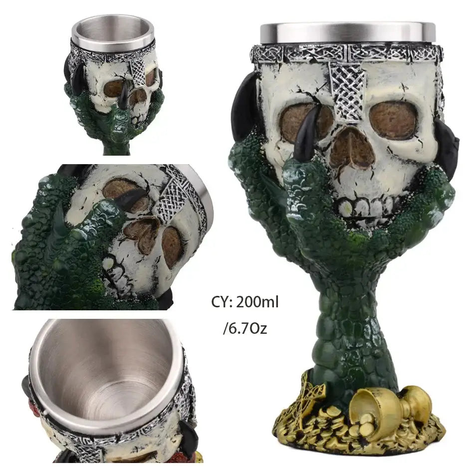Stainless Gothic Goblet
