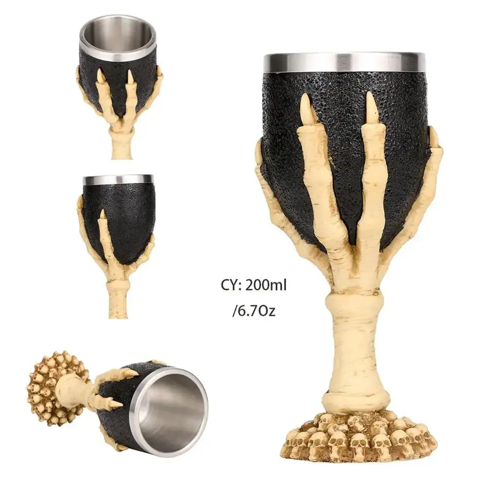Stainless Gothic Goblet