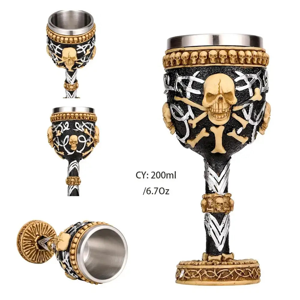 Stainless Gothic Goblet