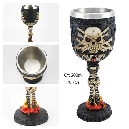 Stainless Gothic Goblet