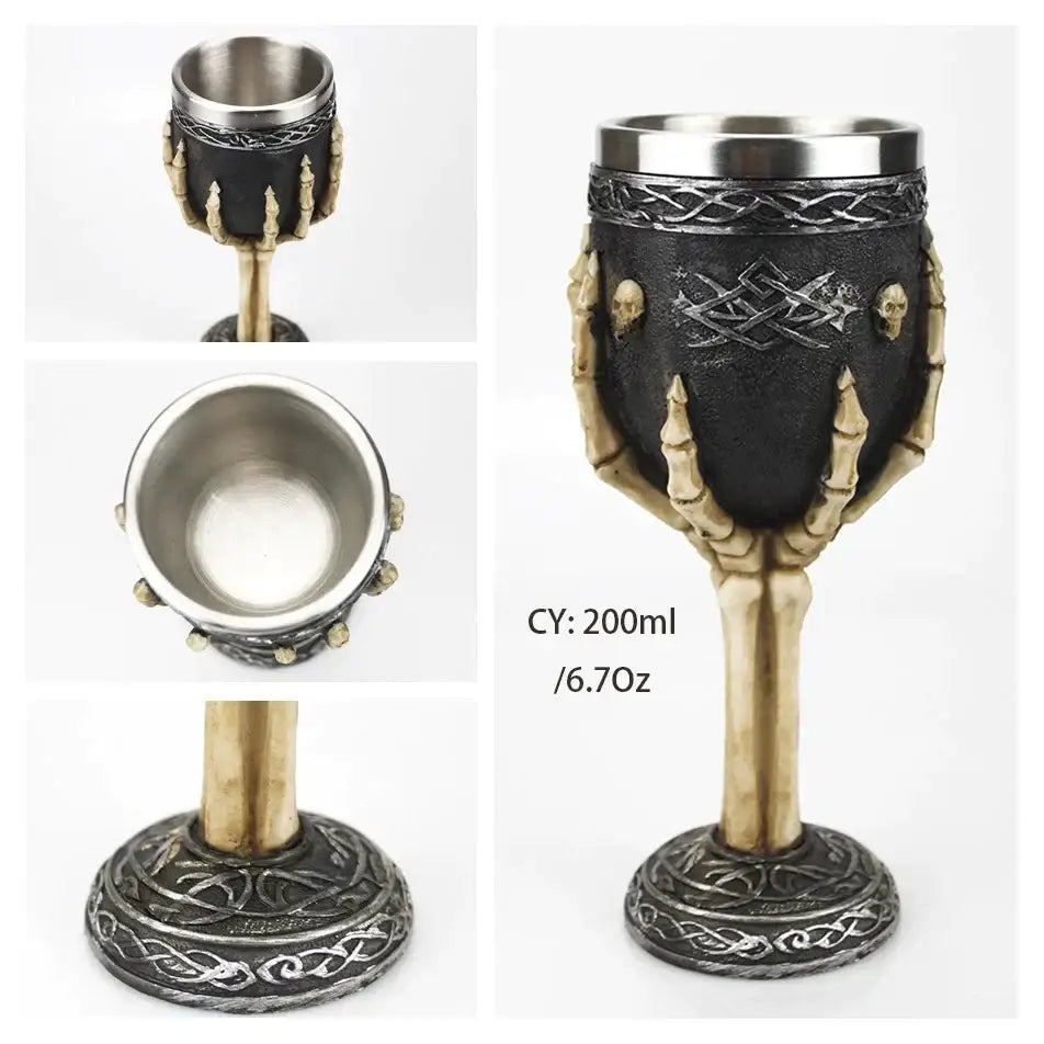 Stainless Gothic Goblet