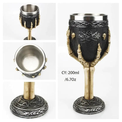 Stainless Gothic Goblet