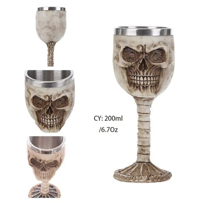 Stainless Gothic Goblet