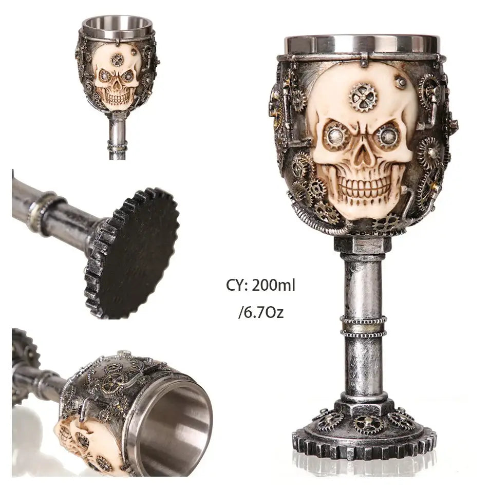 Stainless Gothic Goblet