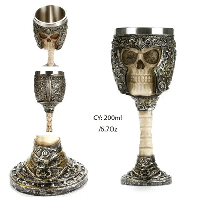 Stainless Gothic Goblet