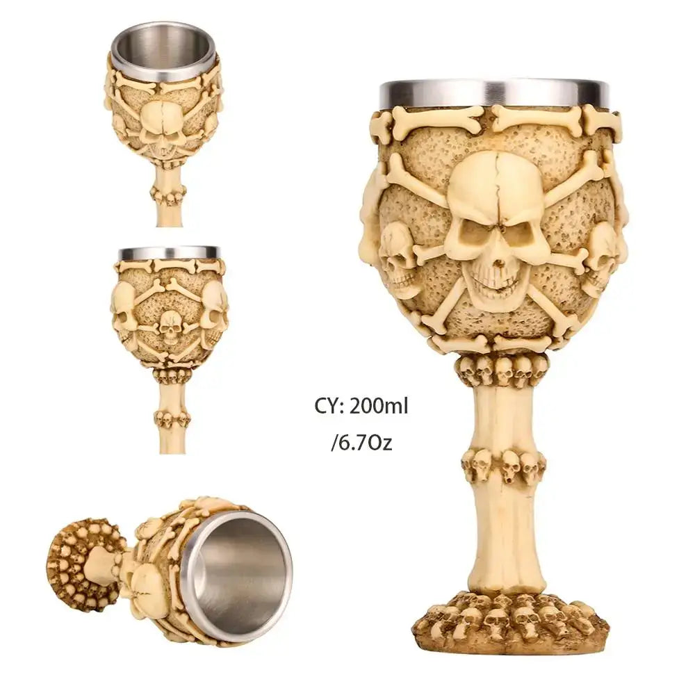 Stainless Gothic Goblet