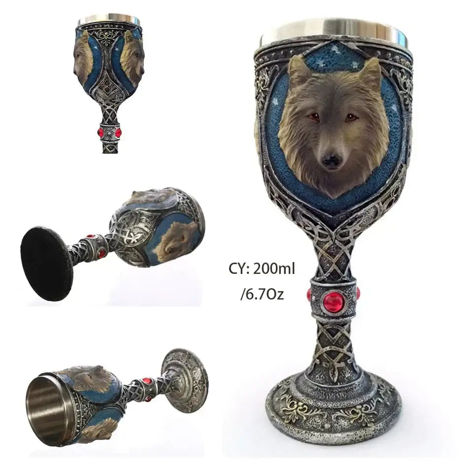Stainless Gothic Goblet