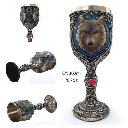 Stainless Gothic Goblet