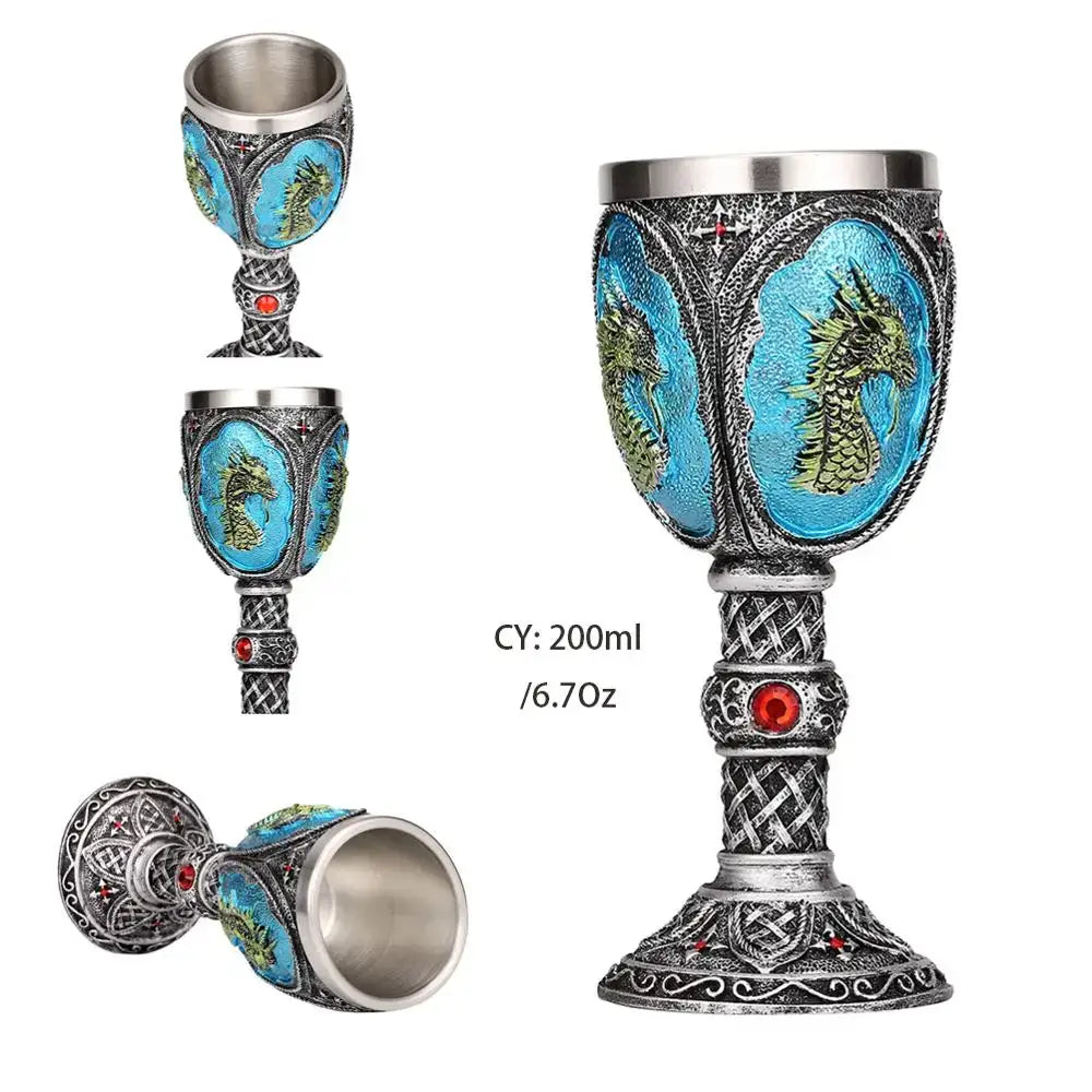 Stainless Gothic Goblet