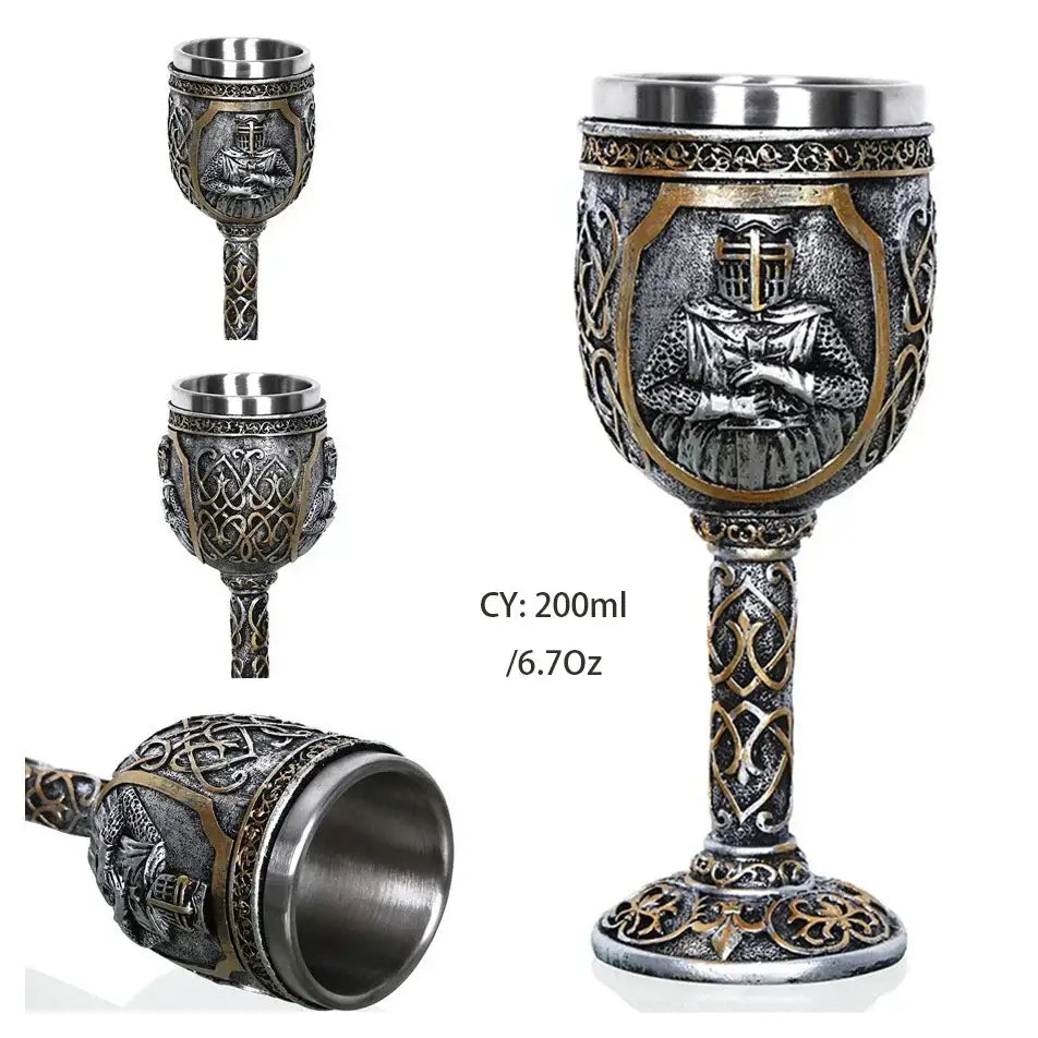 Stainless Gothic Goblet