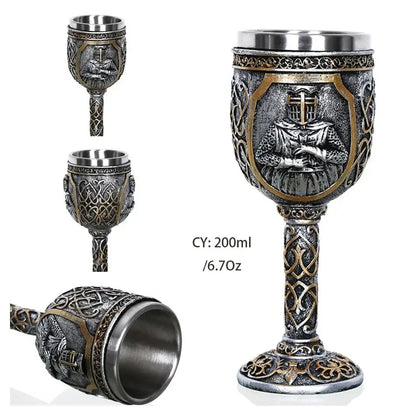 Stainless Gothic Goblet