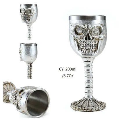 Stainless Gothic Goblet