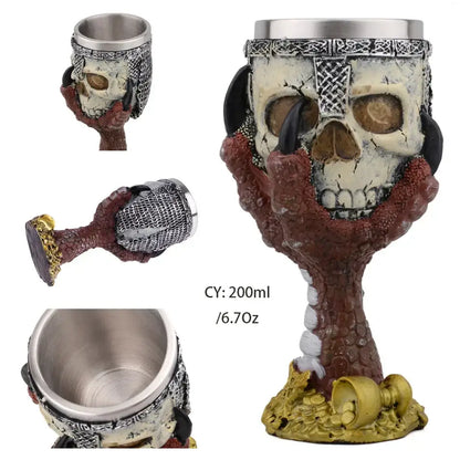 Stainless Gothic Goblet