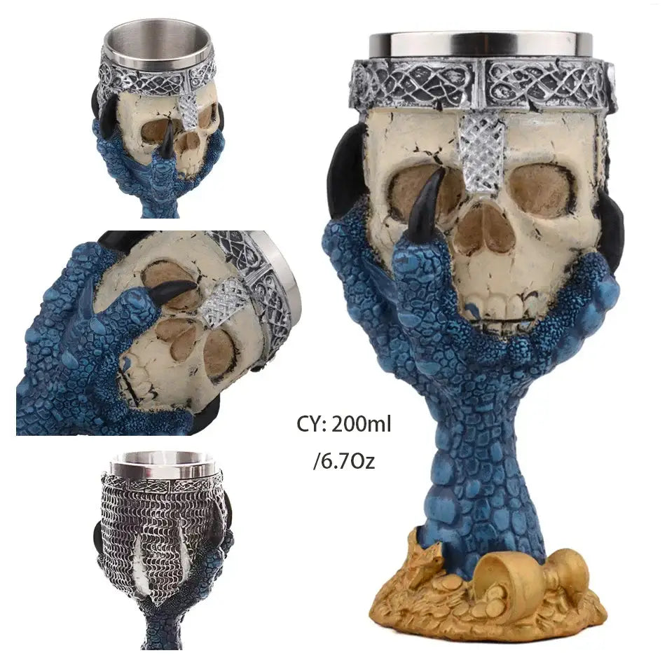 Stainless Gothic Goblet