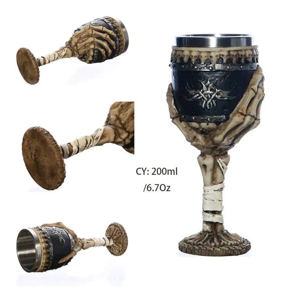 Stainless Gothic Goblet