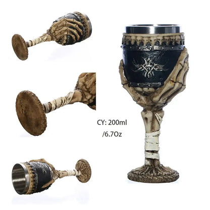 Stainless Gothic Goblet