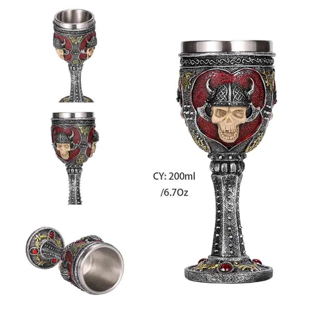 Stainless Gothic Goblet