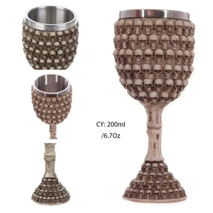 Stainless Gothic Goblet