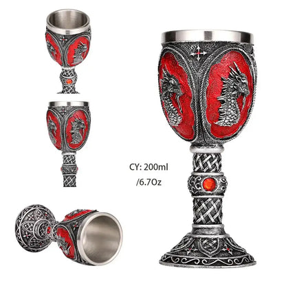 Stainless Gothic Goblet