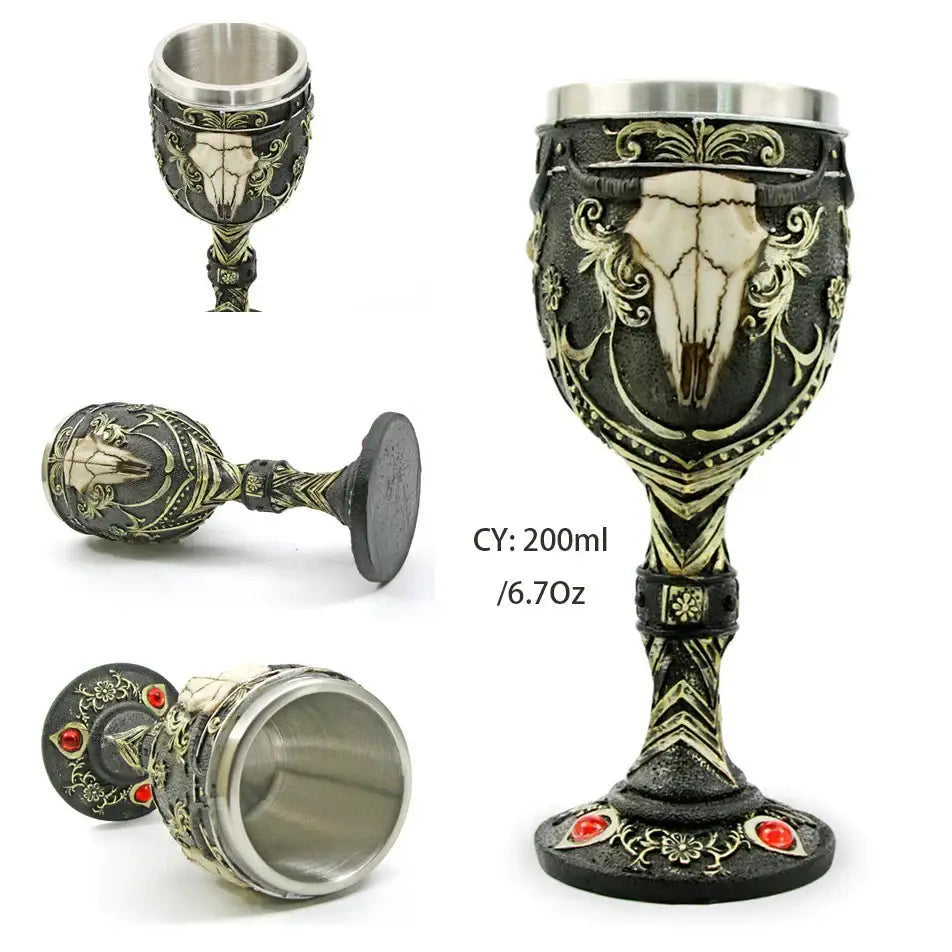Stainless Gothic Goblet
