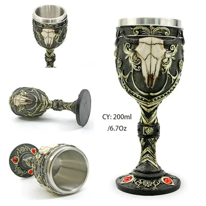 Stainless Gothic Goblet