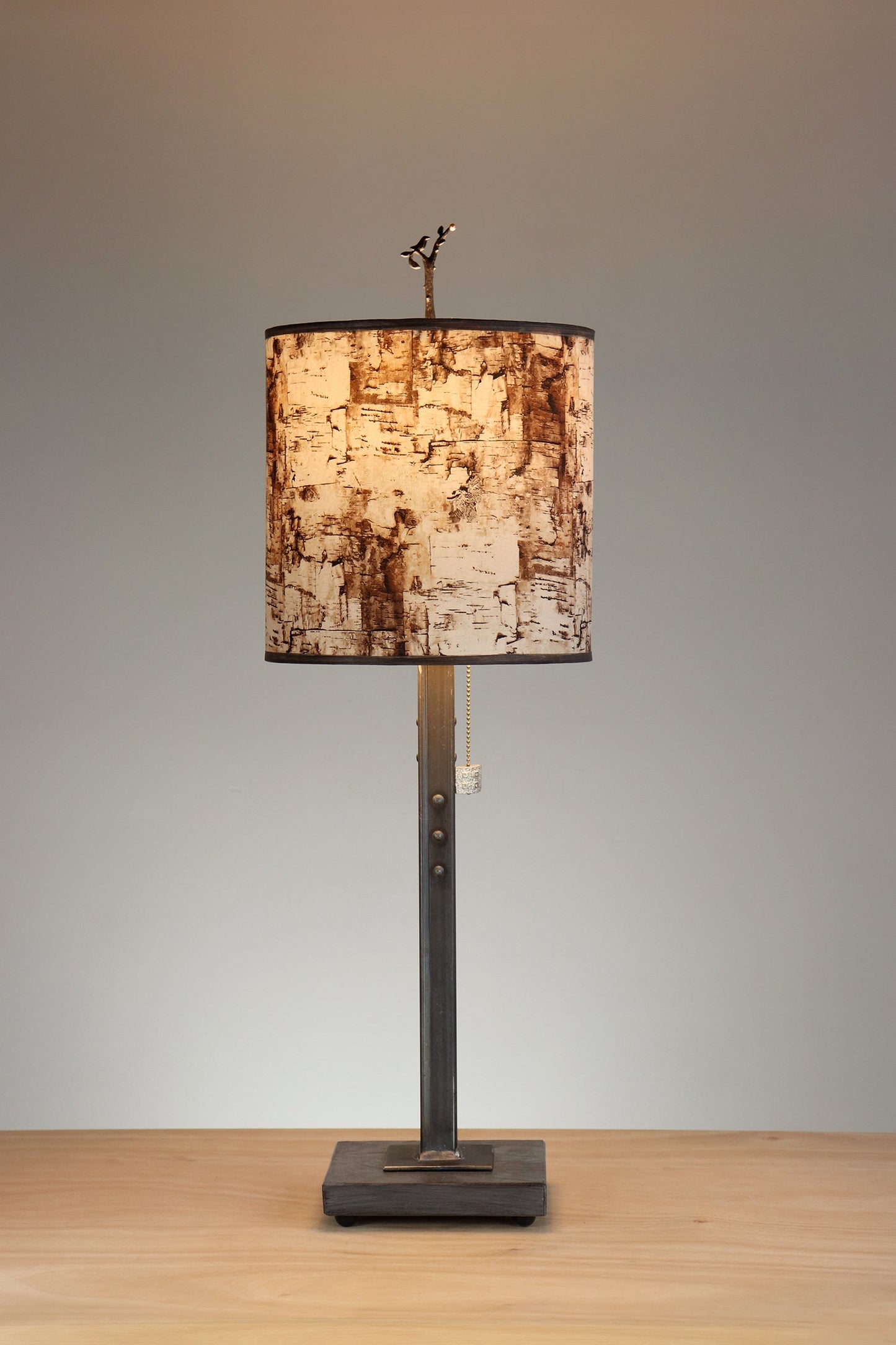 Birch Bark Table Lamp