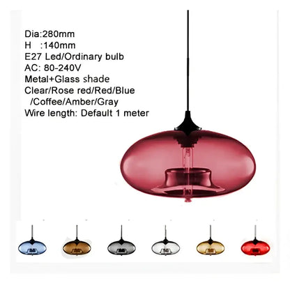 Glass Bowl Pendant Lights