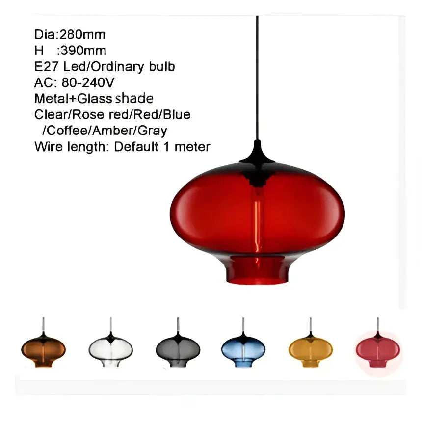 Glass Bowl Pendant Lights