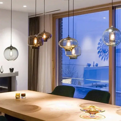 Glass Bowl Pendant Lights
