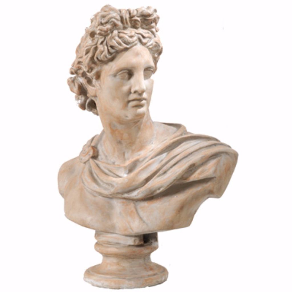 Antiquely Composed Placidia Bust Statue