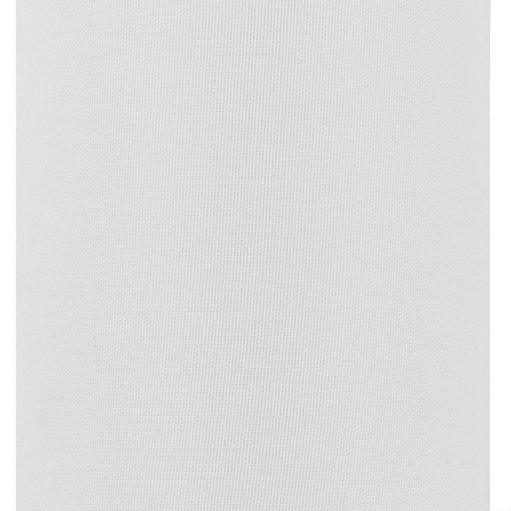 Liam 25 Inch Modern Wall Lamp, Hardback Fabric Shade, 1 LED, Metal, Silver - View 3