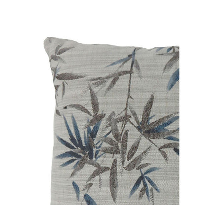 Contemporary Style Set of 2 Throw Pillows, Blue - View 4