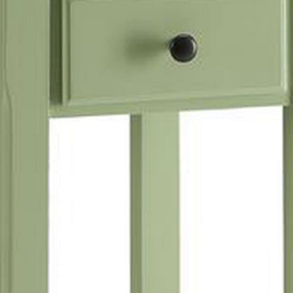 Amiable Side Table, Light Green - View 3