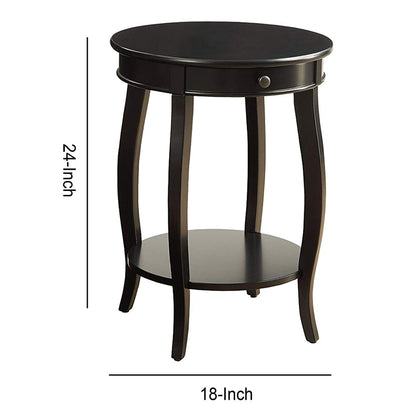 Alysa End Table, Black - View 6